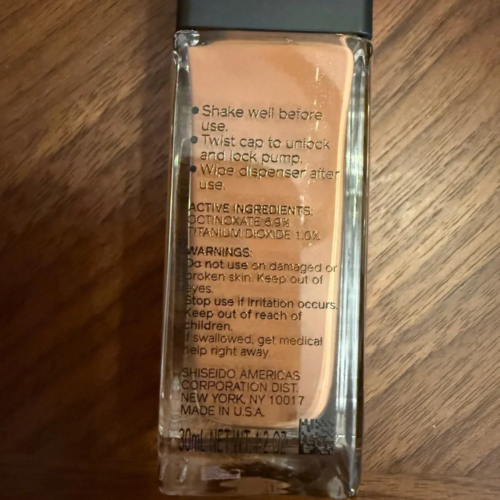Shiseido Synchro Skin Radiant Lifting Foundation Spf 30 ~ 430 Cedar NEW